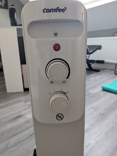 Oil filled radiator, 1500W