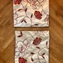 Feather filled cushions x 2 Image 2