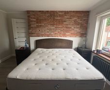 Super King size bed with mattress
