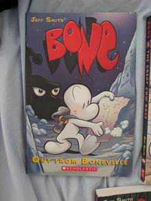 Bone 1, 2 and 3 graphic novels  by Jeff Smith