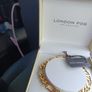 London Fog Gold link 8 inch Unisex Bracelet Image 7