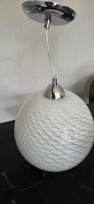 Glass light fitting