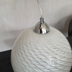 Glass light fitting