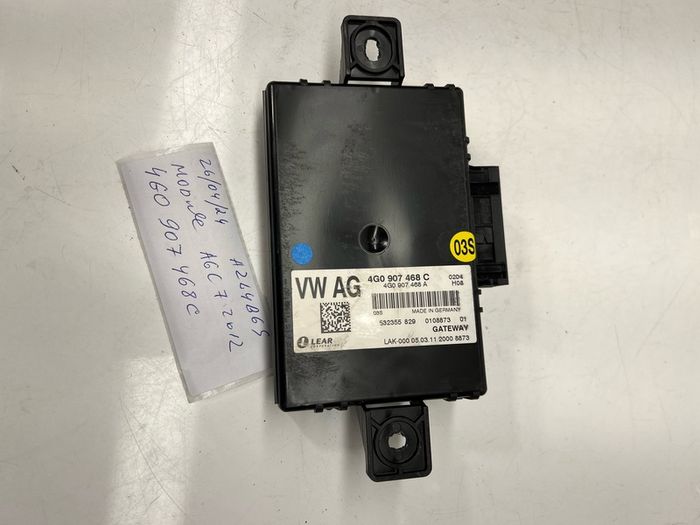 Audi A6 C7 Gateway Control Module Unit 2012 4g0907468c A2l4b6s
