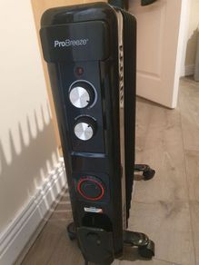 Electric oil heater