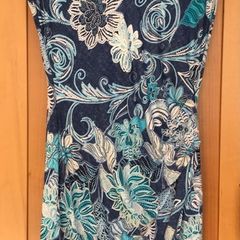 Size 12 Blue Dress by Zapara, Pamela Scott