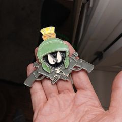 Vintage Marvin the Martian Belt Buckle .2011 Loony ToonsY2K fashion