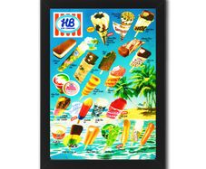 HB Ice Cream - Framed A4 Poster #2