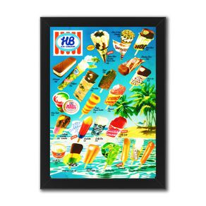 HB Ice Cream - Framed A4 Poster #2