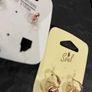 2 Pairs Rose Gold Earrings Image 4