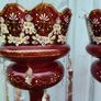 Antique Victorian Lustre Glass Image 4
