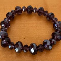 Purple Crystal Bracelet