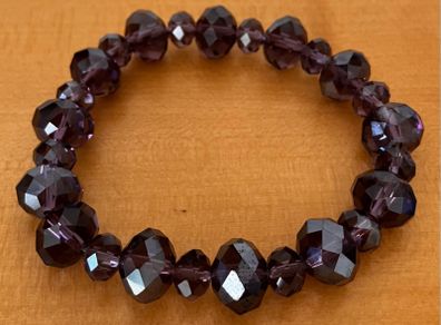 Purple Crystal Bracelet
