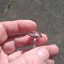 Sterling Silver Cabochon Red Jasper Ring Image 9
