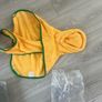 Bear Dog Bathrobe,Super Absorbent Dog Quick Drying Microfiber Coat Hooded Bath Towel for Puppy Small Dogs Pumpkin) Image 3