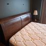 King bed, mattress, lockers and side lamps Image 6