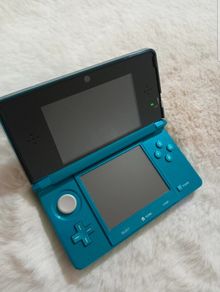 nintendo 3ds aqua blue