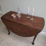 Antique Irish Georgian Drop Leaf Table Image 6