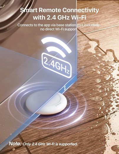 X-Sense Wi-Fi Water Sensor, Smart Water Leak Detector with App Alerts, IP67 Waterproof, Wireless Detector for Kitchen, Bathroom, Basement, SBS50 Base Station Required, SWS0A, 1-Pack