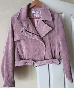 K.zell pink curduroy jacket