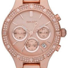 DKNY Women's watch with chronograph and date