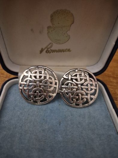 Vintage Celtic Design Earrings