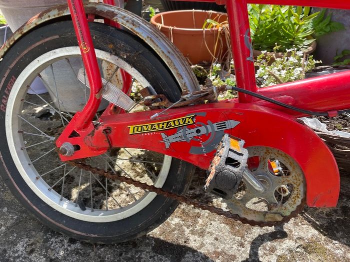 Vintage Raleigh Tomahawk child's chopper