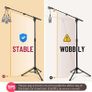 Tripod Boom Sheet Microphone Stand Metal Portable with Carrying Bag, for Performance Singing Speech Wedding Stage and Outdoor (FREE POSTAGE) Image 4