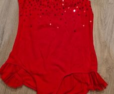 Red leotard, age 6