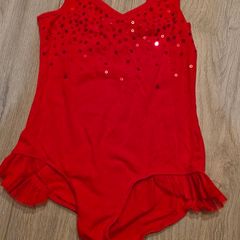 Red leotard, age 6