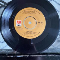 7 inch vinyl single. Carpenters- Yesterday once more