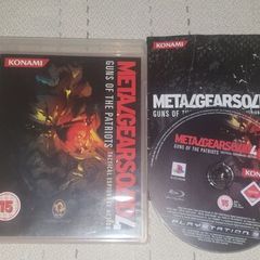 Metal Gear Solid 4 Guns of the Patriots Top Playstation 3 Game For Sale Here