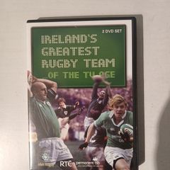 Ireland's Greatest Rugby Team of The TV Age DVD