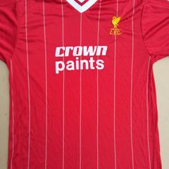 Liverpool retro Crown Paints football jersey