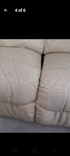 Real Leather sofa