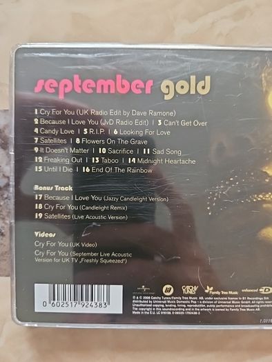 September CD - Gold