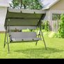 Garden Swing/ Swing/ Garden Swing 3-Seater. Outdoor furniture Image 3