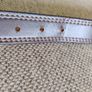Leather belt by AG Belt Company Ireland 46 inches or 115cm in very good condition and was used once FREE STANDARD POSTAGE INCLUDED Image 3