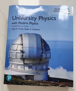 University Physics with Modern Physics 15th Ed (Young & Freedman) - UNUSED/ LIKE NEW
