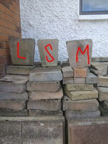 Garden slabs