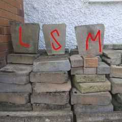 Garden slabs