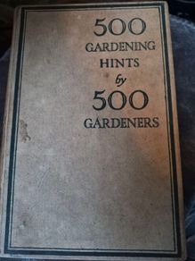 Antique 500 Gardening Hints