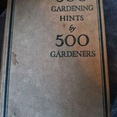 Antique 500 Gardening Hints