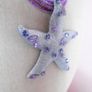Statement necklace,Starfish necklace,Summer jewellery,Necklace Image 4