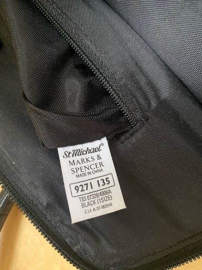 Vintage M&S Leather Shoulder Bag