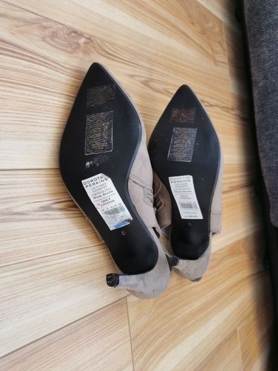 Grey/Taupe shoe boots