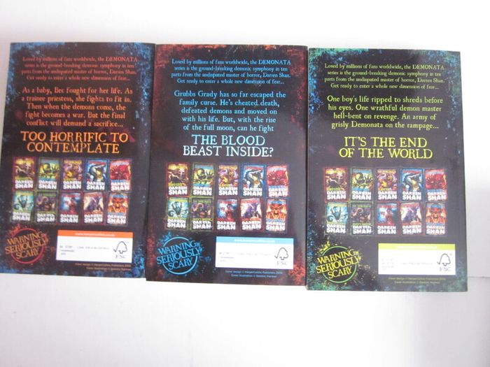 The Demonata Series By Darren Shan 10 Books Collection