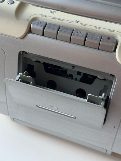 Sony CFD-E100L Boombox CD Radio Cassette with Remote