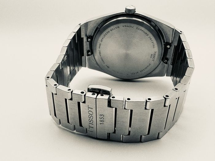 TISSOT PRX blue watch