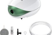 Aquarium Air Pump, Ultra Silent Air Aerator Pump for Fish Tank, Oxygen Pump, Accessories Included (FREE POSTAGE)